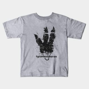 Tyrannosaurus track Kids T-Shirt